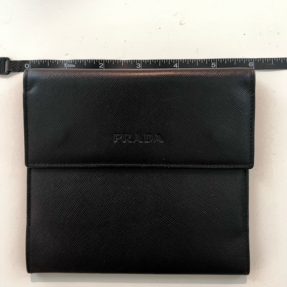 Prada Handbags - Prada Saffiano Leather Agenda / Passport Wallet